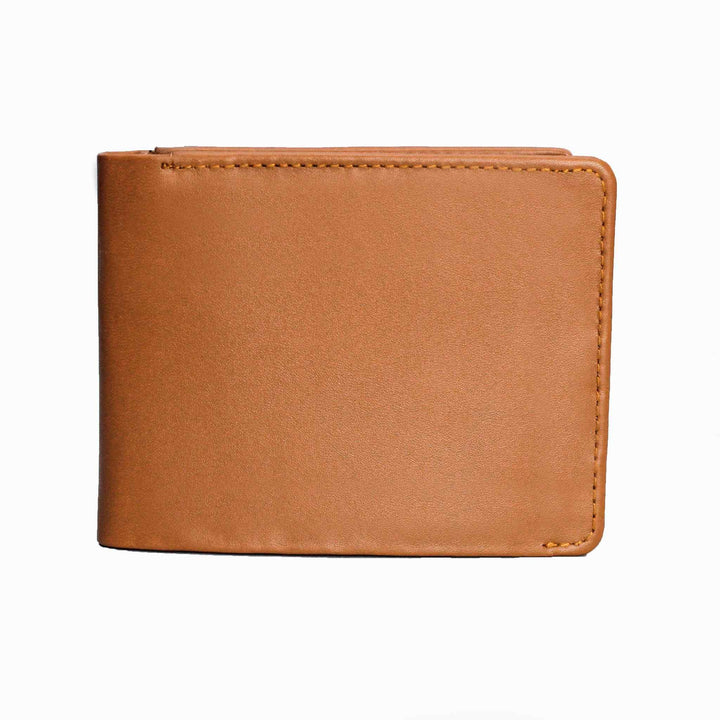 Brown Leather Pocket Wallet - IndusRobe