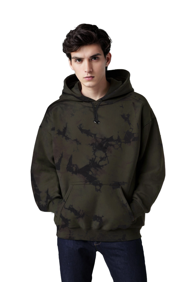 Tie Dye Hoodie Men's - Oversized & Stylish | Indusrobe