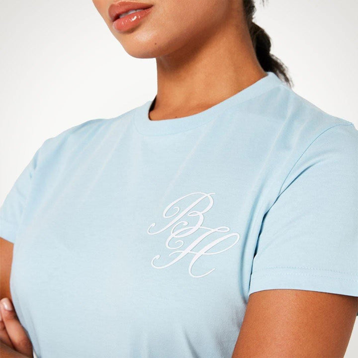 B&H sky blue t-shirt for Women (IRTSWM blue)