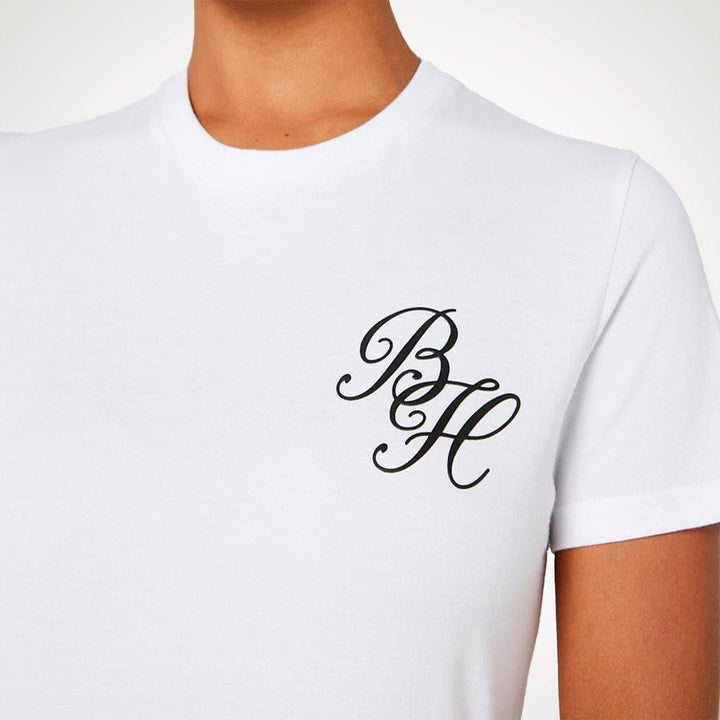 B&H white t-shirt for Women (IRTSWM white)