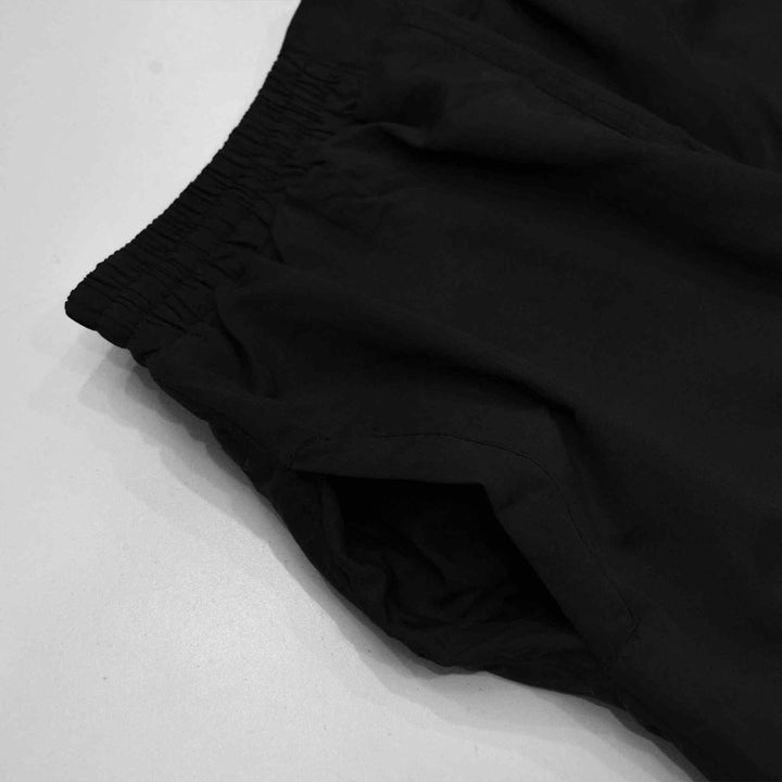 Black Polyster Fleece Trouser for Men - IndusRobe