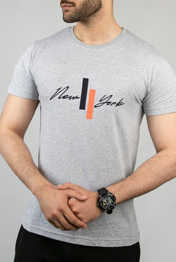 Prime T-Shirts for Men with New York Print - IndusRobe