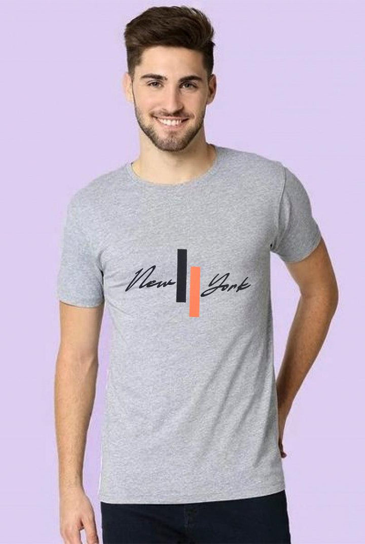 Prime T-Shirts for Men with New York Print - IndusRobe