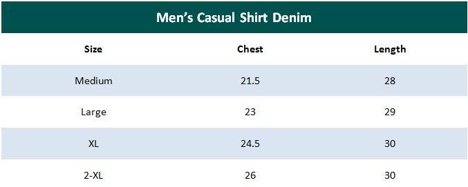 Denim Shirt For Men - IndusRobe