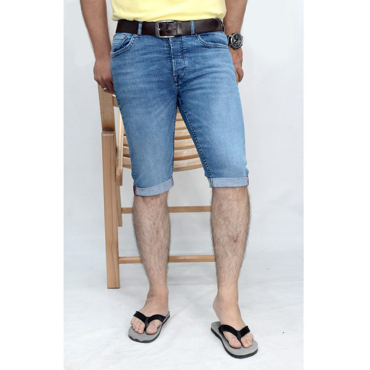 Blue Denim Short for Men - IndusRobe