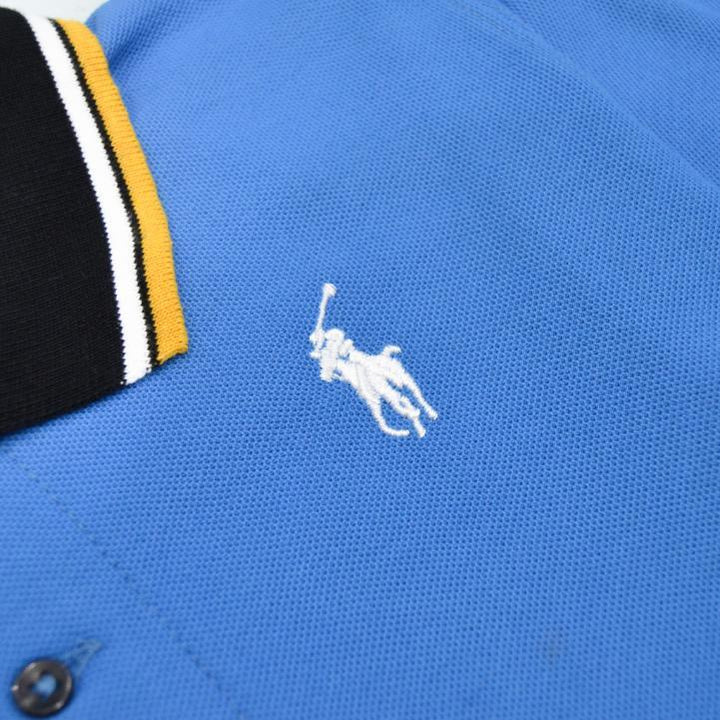 Blue Polo Shirt for Boys - IndusRobe