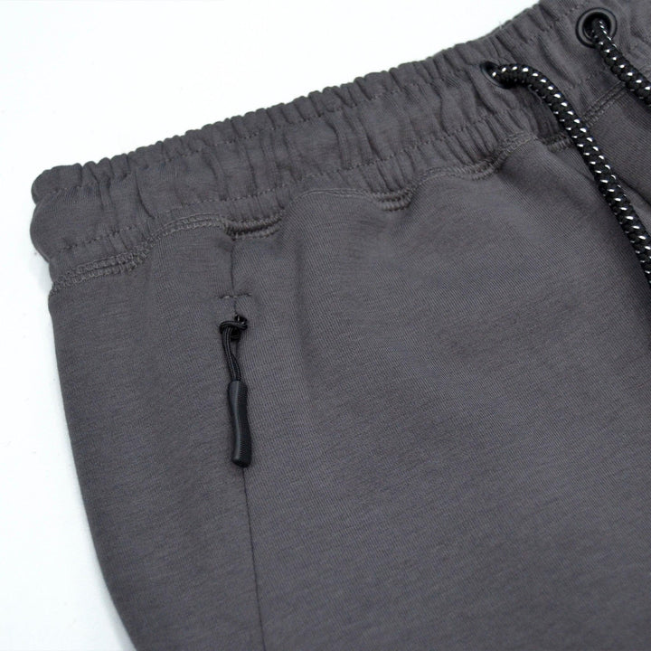 Charcoal Scuba Fabric Trouser for Men - IndusRobe