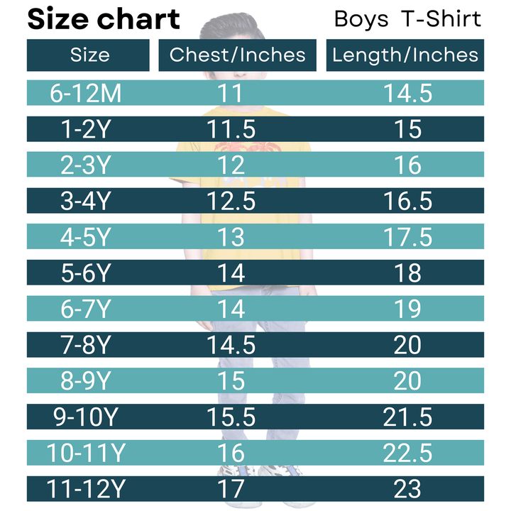 Cool & Breathable T-Shirts for Boys - IndusRobe