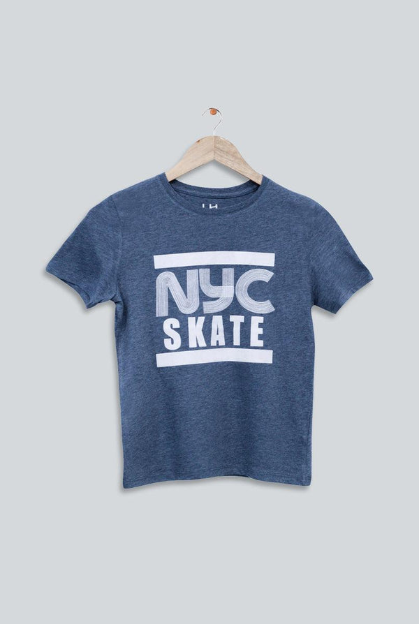 Dark Blue Shade T-Shirt for Boy