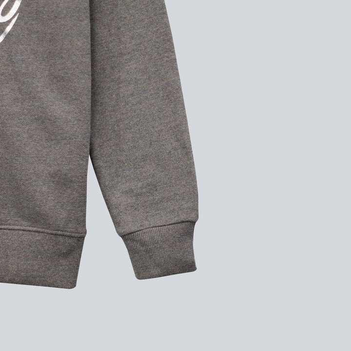 Dark Grey Sweatshirt for Women (Fleece)