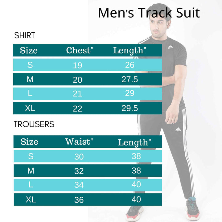 Black Dri-Fit Track Suit for Men - IndusRobe