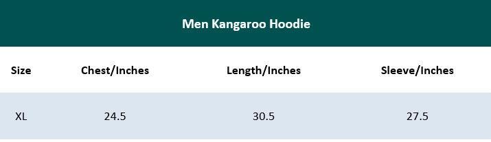 Grey Kangaroo Hoodie for Men