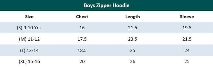 Grey Zipper for Boys (Fleece)