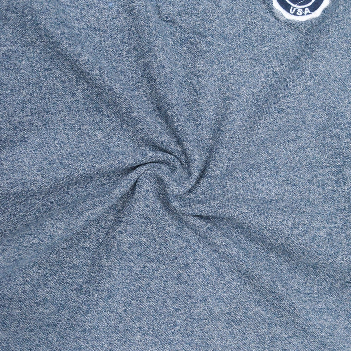 Light Blue Full Sleeve Polo for Men (Pique Fabric) - IndusRobe