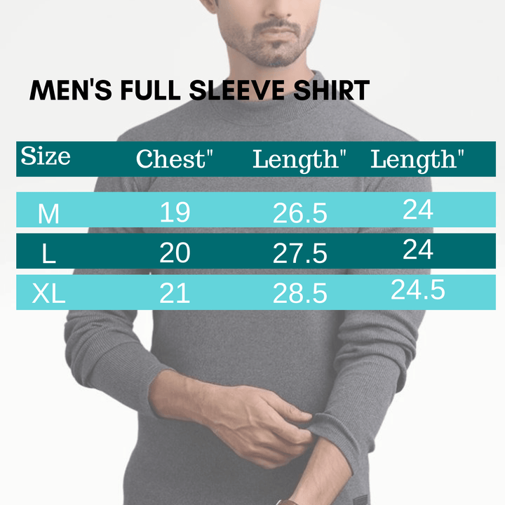 Light Green Mock Neck Sweatshirt for Men - IndusRobe