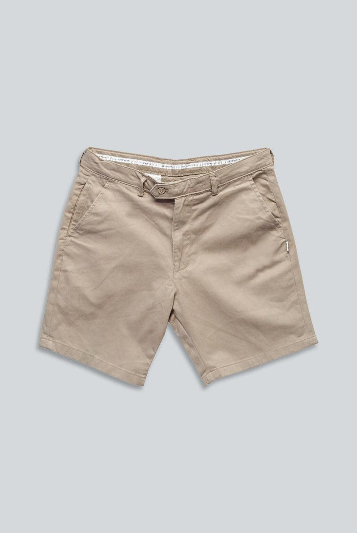 Light Brown Cotton shorts for Men