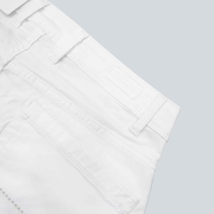White Cotton Short for Men (2 Quarter) - IndusRobe