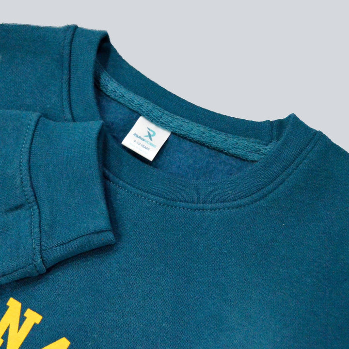 Navy Blue Sweatshirt for Boys (Fleece)
