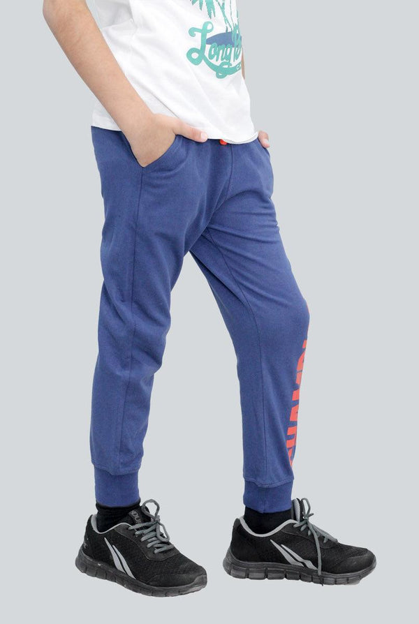 Navy Blue Trouser for Boys (Fleece)