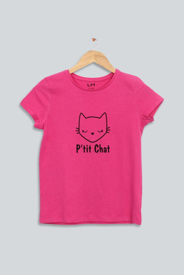 Pink T-Shirt for Girl (Bangladesh)