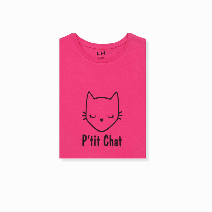 Pink T-Shirt for Girl (Bangladesh) - IndusRobe