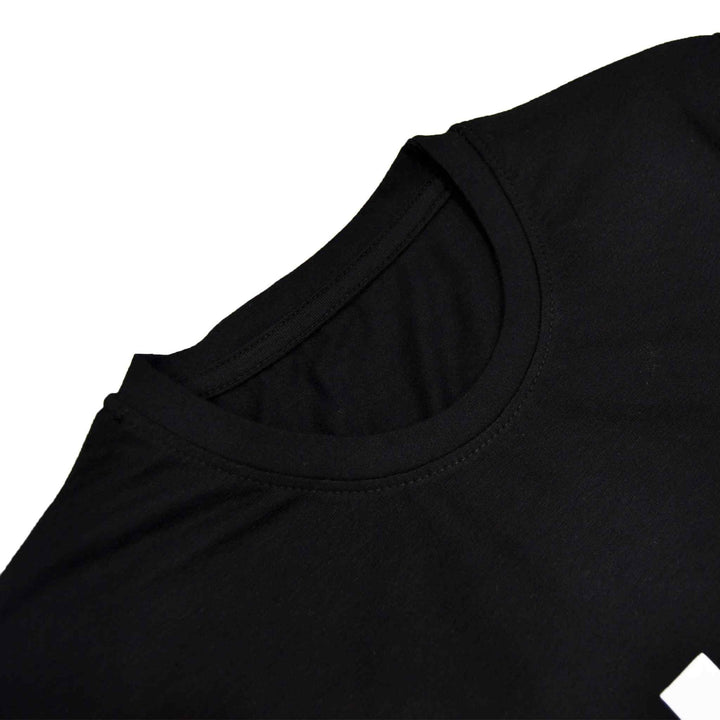 Black T-Shirt for Men with New York Print - IndusRobe