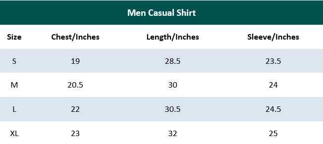 Light Shade Printed Casual Shirt For Men - IndusRobe