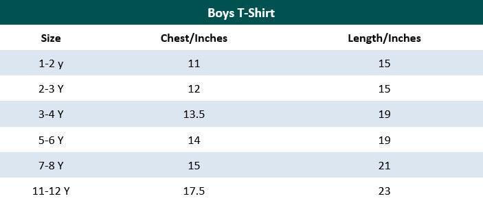 Green Printed T-Shirt for Boys