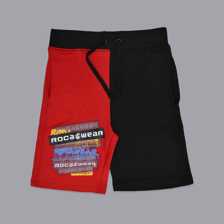 Red & white Shorts for Boys (Pack of 2) - IndusRobe