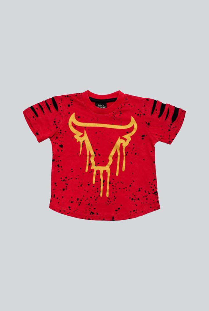 BLQ Red T-Shirt for Boys