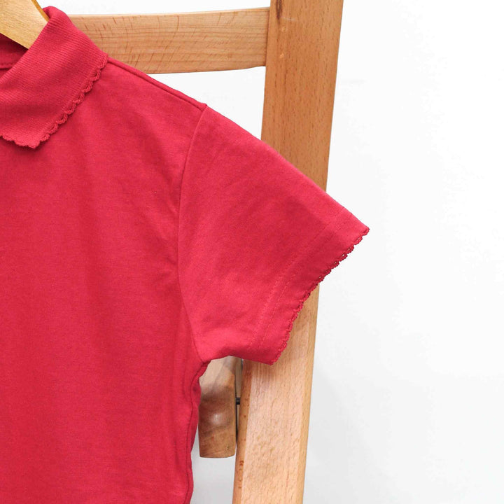 Red Polo for Girl - IndusRobe