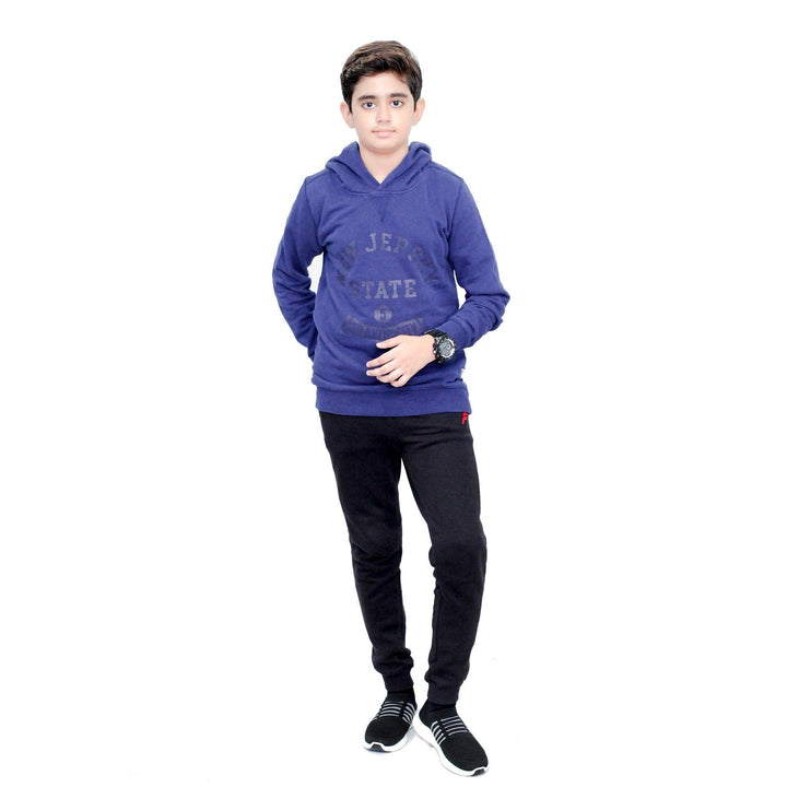 Royal Blue Hoodie for Boys (Terry)