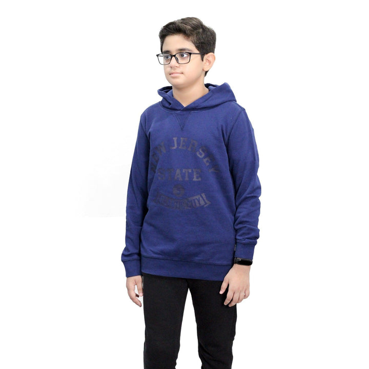 Royal Blue Hoodie for Boys (Terry)