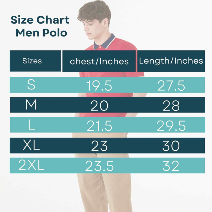 Sea Green Polo Shirts for Men (Pique) - IndusRobe