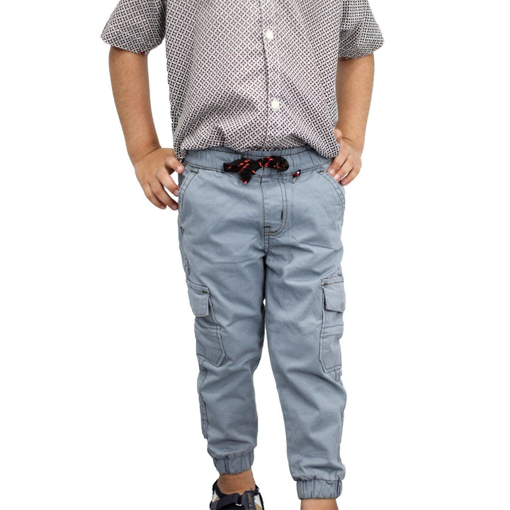 Sky Blue Cargo Trouser For Kid
