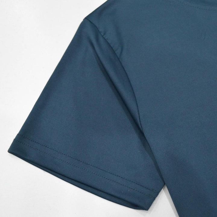Navy Blue Dri-Fit T-Shirt for Men - IndusRobe