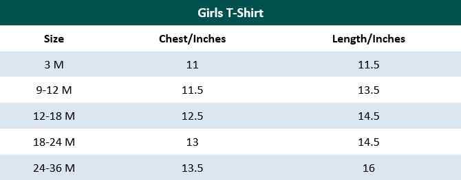 White Printed T-Shirt for Girls - IndusRobe