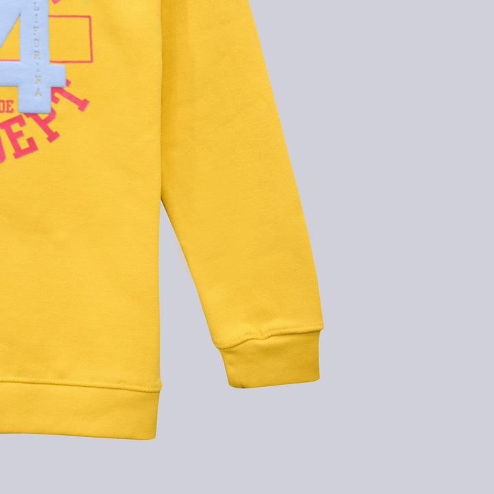 Yellow Sweatshirt for Boys (Fleece)