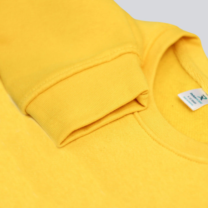 Yellow Sweatshirts for Boys (Fleece)